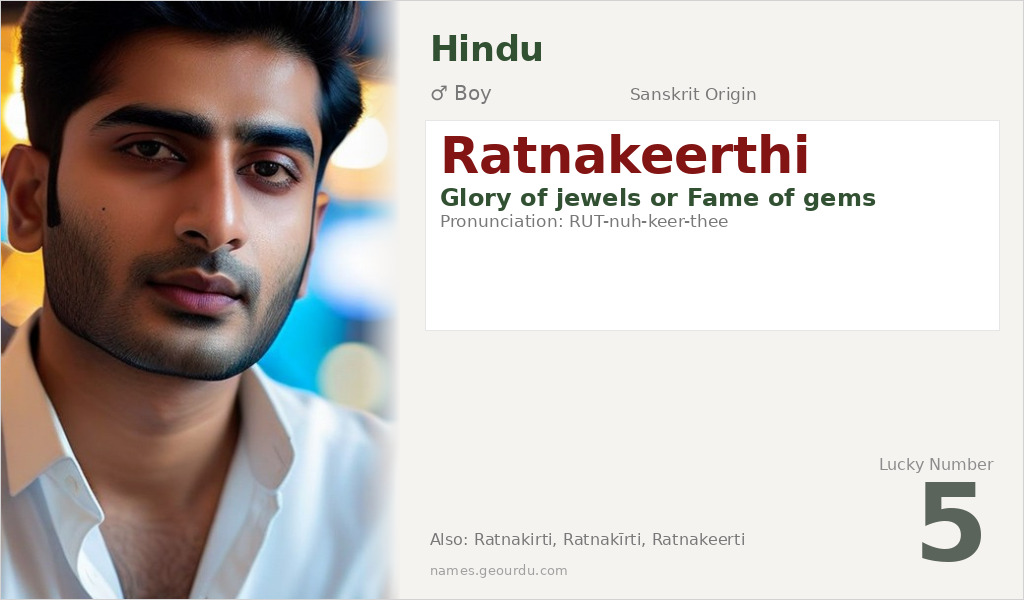 Ratnakeerthi Name Meaning and Details