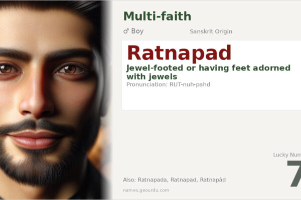 Ratnapad Name Meaning — Sanskrit Origin, Boy Name & Details (2025)