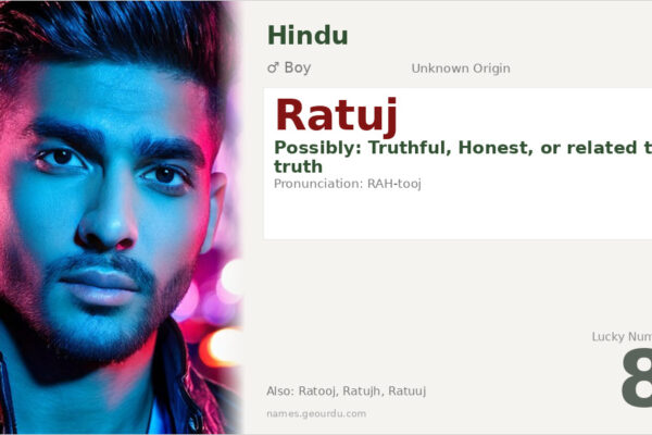 Ratuj Meaning — Origin, Gender & Details (2025)