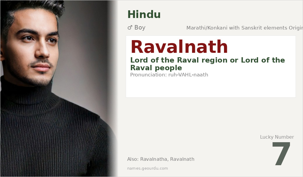 Ravalnath Name Meaning and Details