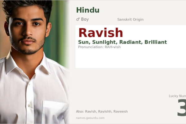 Ravish Name Meaning — Sanskrit Origin, Boy Name & Details (2025)