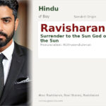 Ravisharan Name Meaning and Details