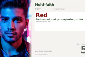 Red Name Meaning and Details