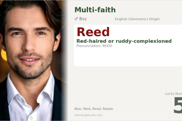 Reed Name Meaning — Origin, Gender & Details (2025)