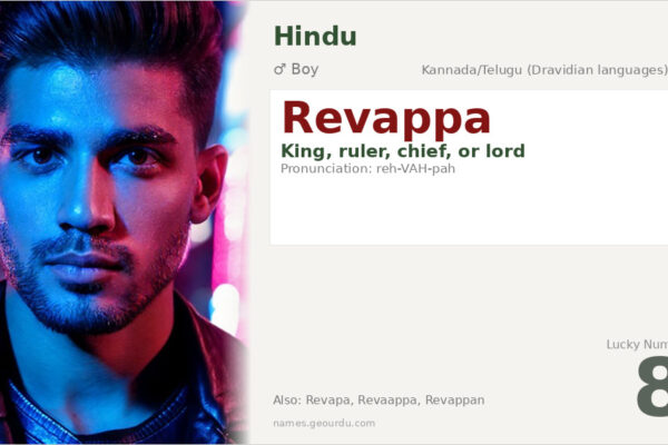Revappa Name Meaning — Origin, Gender & Details (2025)