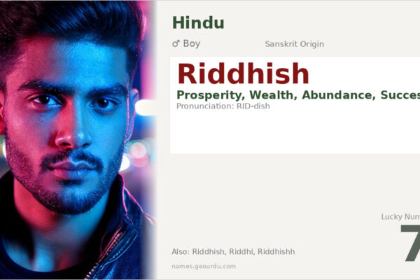 Riddhish Meaning — Origin, Gender & Details (2025)