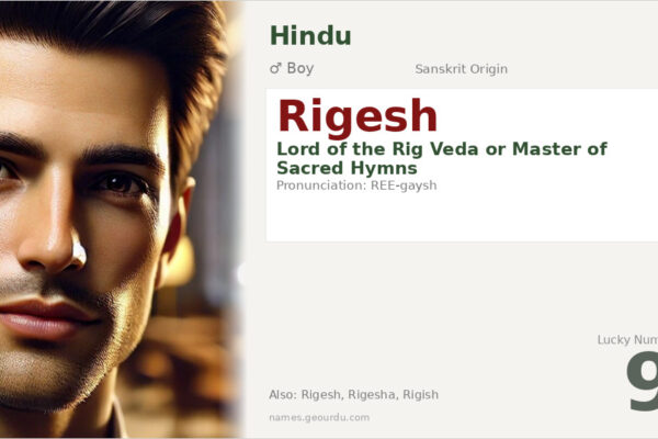 Rigesh Name Meaning — Sanskrit Origin, Hindu Boy Name & Details (2025)