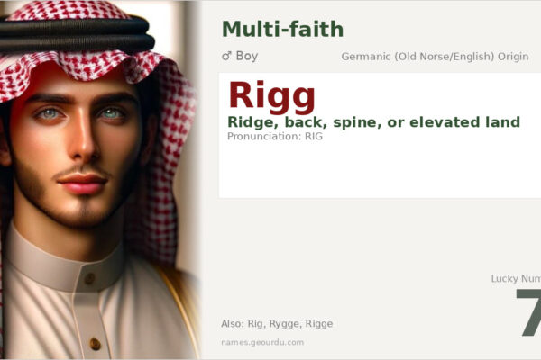 Rigg Name Meaning — Norse Origin, Boy’s Name & History (2025)