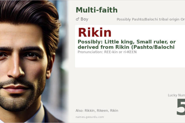 Rikin Name Meaning — Origin, Gender & Details (2025)