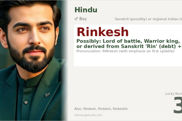 Rinkesh Name Meaning — Origin, Gender & Details (2025)