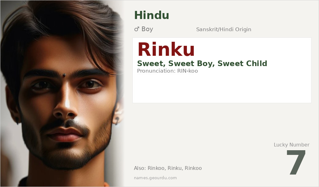 Rinku Name Meaning and Details