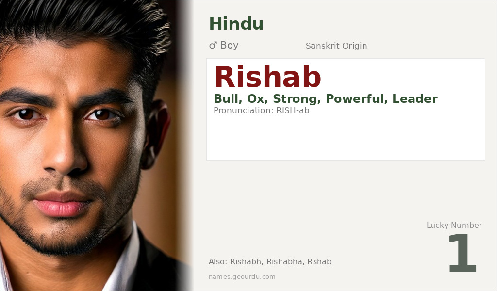 Rishab Name Meaning and Details