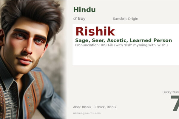 Rishik Name Meaning — Sanskrit Origin, Boy Name & Details (2025)