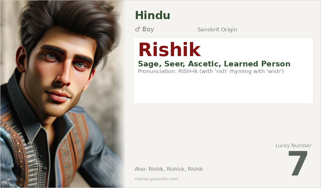 Rishik Name Meaning and Details