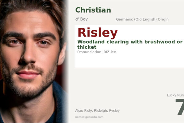 Risley Name Meaning — English Origin, Boy Name & History (2025)