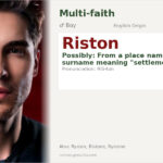 Riston Name Meaning and Details