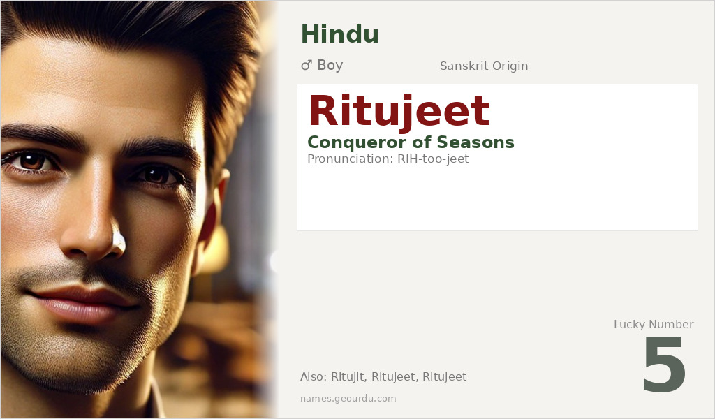 Ritujeet Name Meaning and Details