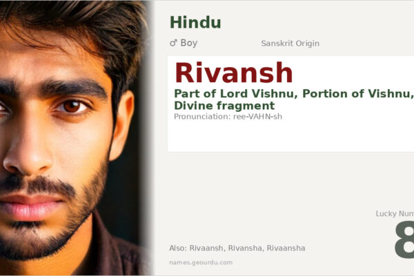 Rivansh Name Meaning — Sanskrit Origin, Hindu Boy Name & Details (2025)