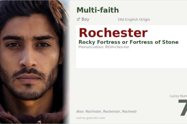 Rochester Name Meaning — Old English Origin, Boy’s Name & History (2025)