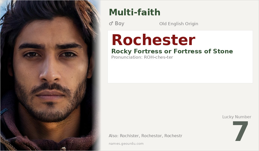 Rochester Name Meaning and Details
