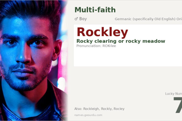 Rockley Name Meaning — Origin, Gender & Details (2025)