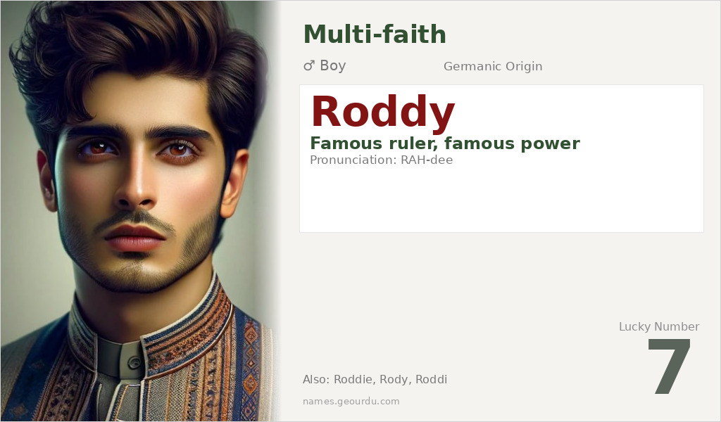 Roddy Name Meaning and Details