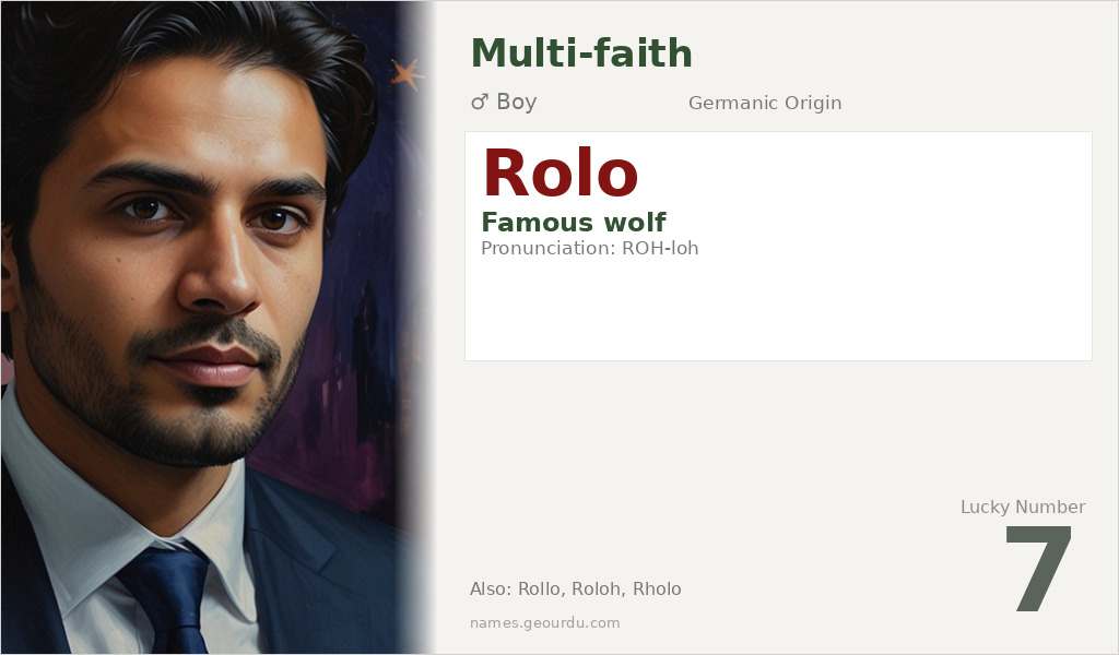 Rolo Name Meaning and Details