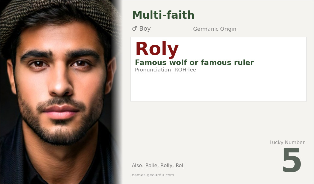 Roly Name Meaning and Details