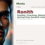 Ronith Name Meaning and Details