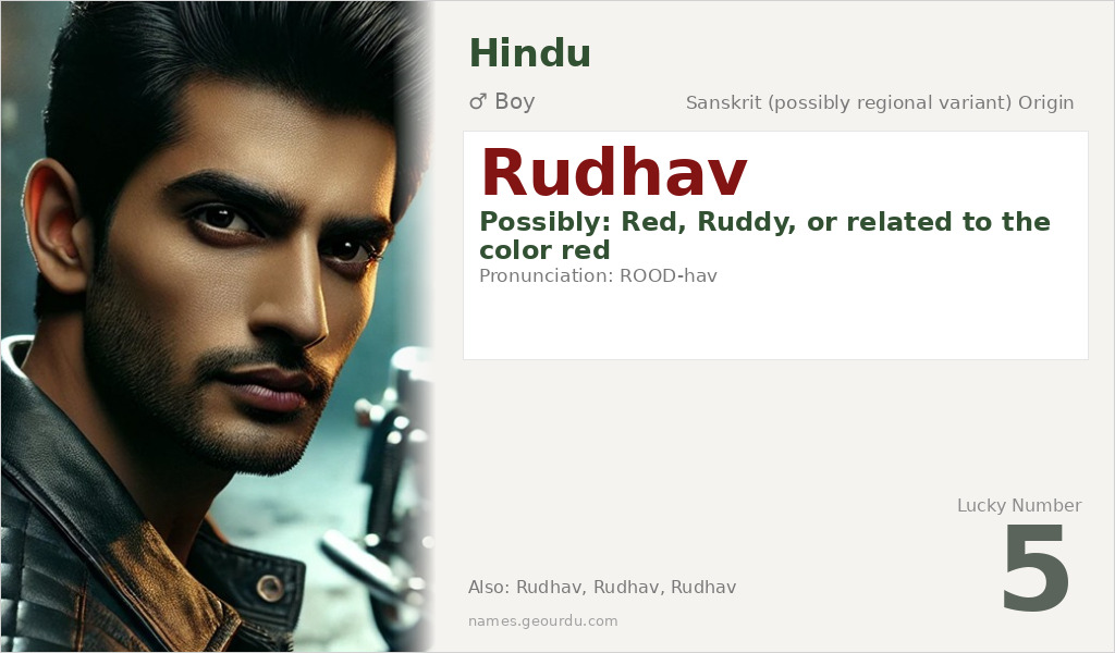 Rudhav Name Meaning and Details