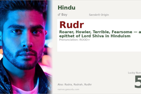 Rudr Name Meaning — Sanskrit Origin, Hindu Boy Name & Details (2025)