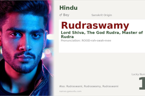 Rudraswamy Meaning — Sanskrit Origin, Lord Shiva & Details (2025)