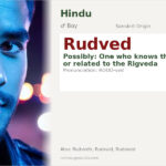 Rudved Name Meaning and Details