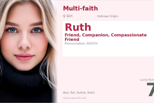 Ruth Name Meaning — Hebrew Origin, Girl Name & Details (2025)