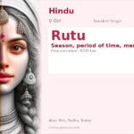 Rutu Name Meaning and Details