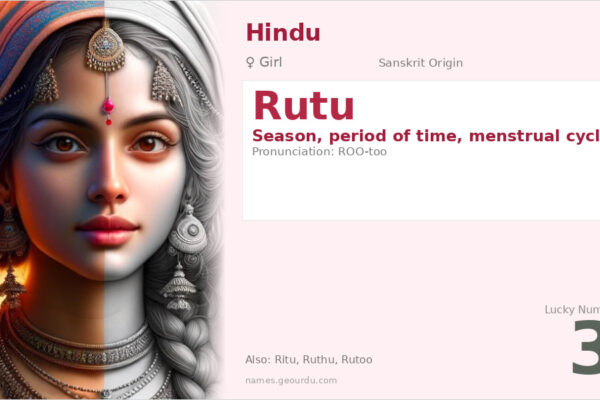 Rutu Name Meaning — Sanskrit Origin, Girl Name & Details (2025)
