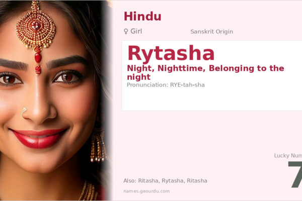 Rytasha Name Meaning — Sanskrit Origin, Girl Name & Details (2025)