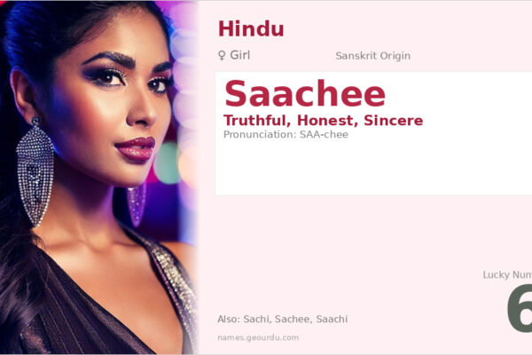 Saachee Name Meaning — Sanskrit Origin, Girl Name & Details (2025)