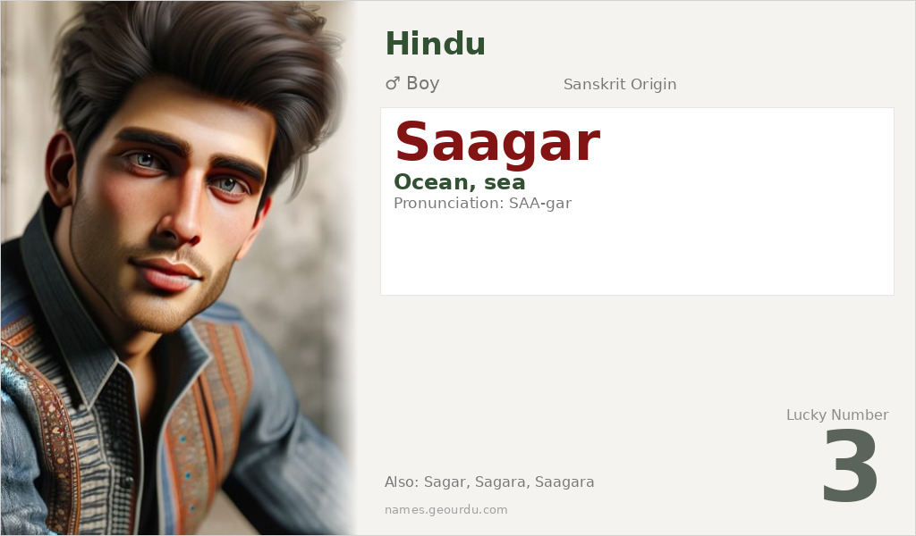 Saagar Name Meaning and Details