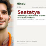 Saatatya Name Meaning and Details