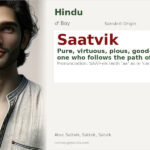 Saatvik Name Meaning and Details