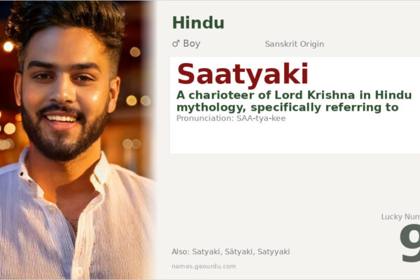 Saatyaki Name Meaning — Sanskrit Origin, Hindu Mythology & Details (2025)