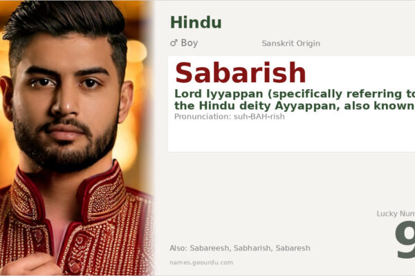 Sabarish Name Meaning — Hindu Origin, Boy Name & Details (2025)