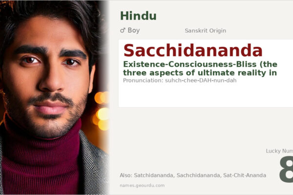 Sacchidananda Meaning — Sanskrit Origin, Boy Name & Spiritual Significance (2025)