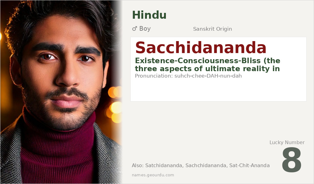 Sacchidananda Name Meaning and Details