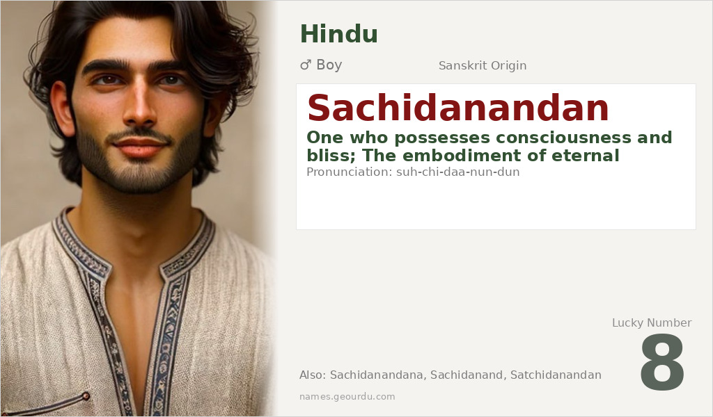 Sachidanandan Name Meaning and Details