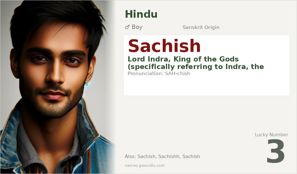 Sachish Name Meaning and Details