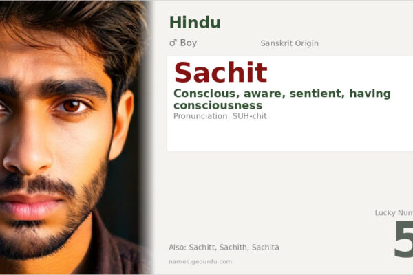 Sachit Name Meaning — Sanskrit Origin, Boy Name & Details (2025)