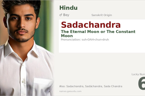 Sadachandra Meaning — Origin, Gender & Details (2025)