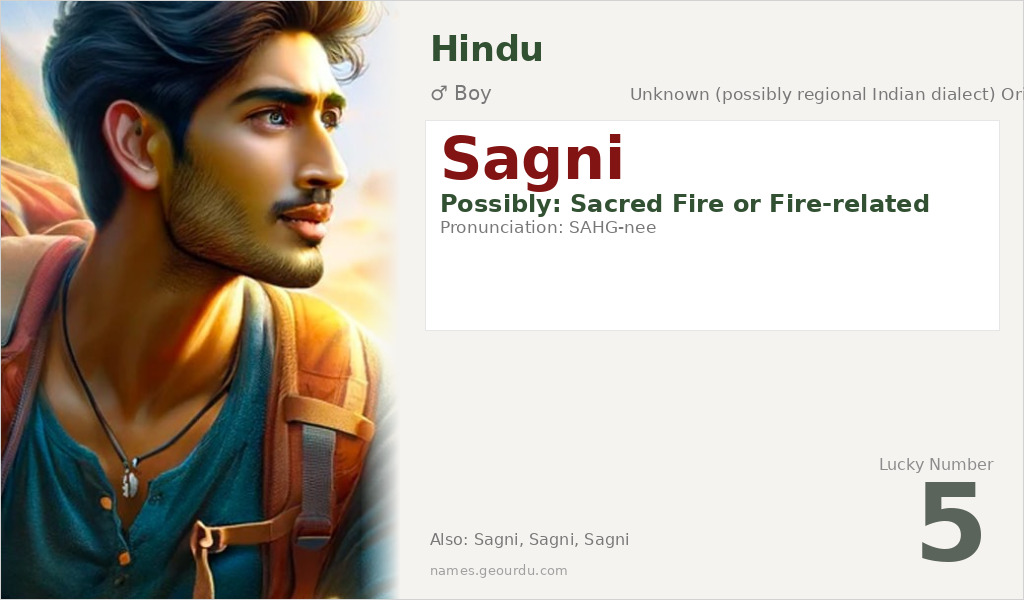 Sagni Name Meaning and Details